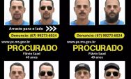 Pol&iacute;cia cria vers&otilde;es para encontrar foragido por matar casal a tiros
