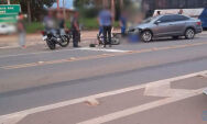 Acidente entre caminh&atilde;o, carro e motocicleta deixa um morto na BR-163
