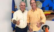Fl&aacute;vio Brito busca parcerias para o desenvolvimento de Rio Verde em reuni&atilde;o com Reinaldo Azambuj