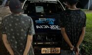 Persegui&ccedil;&atilde;o policial termina com dois presos por tr&aacute;fico de drogas em estrada rural de S&atilde;o Gabriel