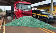 PRF apreende 400 Kg de coca&iacute;na escondidos em tanque de caminh&atilde;o na BR-463