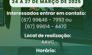 AAVC oferece vagas para cursos profissionalizantes neste m&ecirc;s de mar&ccedil;o 