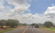 Ciclista morre na BR-163 ao ser atingido por carro na sa&iacute;da para Coxim
