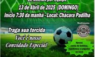 Ch&aacute;cara Padilha promove o 1&ordm; Torneio de Futebol 7 Veterano Sub-50 em Rio Verde