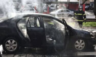 Explos&atilde;o provoca inc&ecirc;ndio e destr&oacute;i ve&iacute;culo em Campo Grande