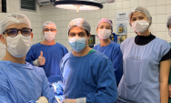 Primeira Cirurgia de Enxerto &Oacute;sseo Alveolar para Pacientes com  Fissura Labiopalatina no Humap-UFMS