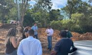 Vistoria t&eacute;cnica avalia condi&ccedil;&otilde;es do Aterro de Res&iacute;duos da Constru&ccedil;&atilde;o Civil em Coxim