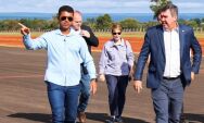Tereza Cristina acompanha Riedel em agenda com Alckmin em MS