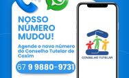 Prefeitura de Coxim anuncia novo n&uacute;mero de contato do Conselho Tutelar