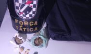 For&ccedil;a T&aacute;tica prende jovem por tr&aacute;fico de drogas em Rio Verde 
