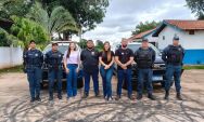 Carreira policial &eacute; tema de visita ao Instituto Mirim de Rio Verde