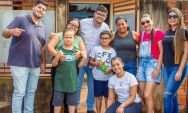 Vereador Yhgor Chagas realiza a&ccedil;&atilde;o de Pascoal  e entrega mais de 300 ovos de chocolate em Rio Verde.