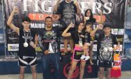 Academia de Muaythai de Coxim se destaca em campeonato estadual e celebra conquistas