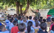 Alunos da rede municipal visitam PMA de Coxim durante Semana do Meio Ambiente