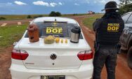Mulher &eacute; presa com maconha escondida em garrafas t&eacute;rmicas que seriam levadas para pres&iacute;dio
