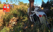 Quatro trabalhadores rurais morreram em acidente em estrada vicinal
