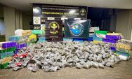 Caminh&atilde;o roubado &eacute; apreendido com mais de 2,7 toneladas de drogas em Dourados

