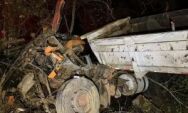 Caminh&atilde;o fica totalmente destru&iacute;do e motorista morre preso em ferragens pr&oacute;ximo de Pedro Gomes