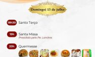 Domingo especial marca a programa&ccedil;&atilde;o da 130&ordf; Festa do Divino Esp&iacute;rito Santo em Coxim
