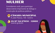 Coxim realiza sua 1&ordf; Confer&ecirc;ncia Municipal dos Direitos da Mulher nesta segunda-feira (28) 