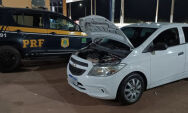 PRF flagra ve&iacute;culo com sinais de adultera&ccedil;&atilde;o e prende motorista em rodovia de MS
