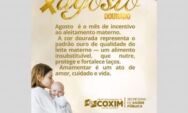 Prefeitura de Coxim promove a&ccedil;&otilde;es do Agosto Dourado para incentivar o aleitamento materno