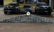 Pol&iacute;cia apreende 97 kg de coca&iacute;na e prende dois homens ap&oacute;s persegui&ccedil;&atilde;o na BR-262 em Miranda (MS)
