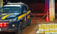Pol&iacute;cia apreende 76 kg de maconha e skunk em abordagem na BR-267, em Rio Brilhante

