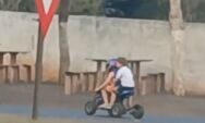 Crian&ccedil;as s&atilde;o flagradas dirigindo quadriciclo na BR-163 em MS