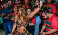 Ap&oacute;s fim do affair, Virginia samba com confian&ccedil;a no ensaio da Grande Rio