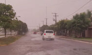 Chuva acumula 57 mm em pouco mais de uma hora em S&atilde;o Gabriel do Oeste
