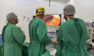 Hospital Regional de Ponta Por&atilde; realiza primeira cirurgia por videolaparoscopia ap&oacute;s investimento es