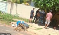 Homem &eacute; preso em flagrante ap&oacute;s invadir casas e furtar roupas no bairro Piracema
