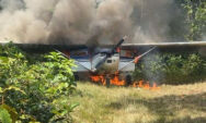 FAB intercepta e destr&oacute;i aeronave suspeita de tr&aacute;fico de drogas vinda da Venezuela