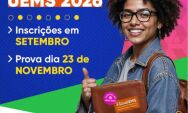 UEMS divulga locais de prova do Vestibular 2026; candidatos j&aacute; podem consultar orienta&ccedil;&otilde;es