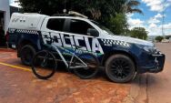 Homem &eacute; preso pela PM ap&oacute;s furto de bicicleta recuperada em terreno baldio em Rio Verde