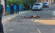 Homem &eacute; encontrado morto no meio da rua em Coxim