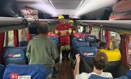 A&ccedil;&atilde;o orienta passageiros sobre uso do cinto de seguran&ccedil;a em &ocirc;nibus durante fim de ano na BR-163 