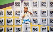 Talento de Coxim: Ad&eacute;lia Moraes, de 9 anos, se prepara para disputar o Mundial No-Gi de Jiu-Jitsu 