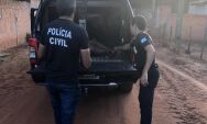 Homem de 23 anos &eacute; preso em Coxim ap&oacute;s romper tornozeleira eletr&ocirc;nica e descumprir medidas protetiva