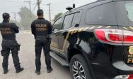 Opera&ccedil;&atilde;o da Pol&iacute;cia Federal intercepta carreta com grande carga de drogas 