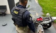 Homem &eacute; preso com 2 kg de coca&iacute;na escondidos no tanque de motocicleta
