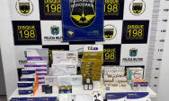 Pol&iacute;cia Rodovi&aacute;ria apreende medicamentos e eletr&ocirc;nicos avaliados em R$ 130 mil em Ponta Por&atilde;