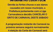 Uma semana hist&oacute;rica e dif&iacute;cil para Coxim: chuvas castigaram a cidade, autoridades mant&ecirc;m alerta