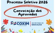 Prefeitura de Coxim convoca aprovados em processo seletivo 