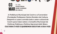 Cultura em pauta: setor cultural &eacute; convidado para reuni&atilde;o em Coxim