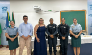 Pol&iacute;cia M. participa de ciclo de debates sobre enfrentamento &agrave; viol&ecirc;ncia contra a mulher em Coxim