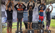 Pilotos de S&atilde;o Gabriel do Oeste sobem ao p&oacute;dio na abertura do Estadual de Motocross em Cassil&acirc;ndia
