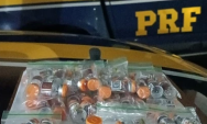 PRF apreende 79 ampolas de medicamentos estrangeiros em abordagem na BR-267
