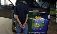 Motorista &eacute; preso ap&oacute;s fugir e abandonar ve&iacute;culo adulterado em Rio Negro
